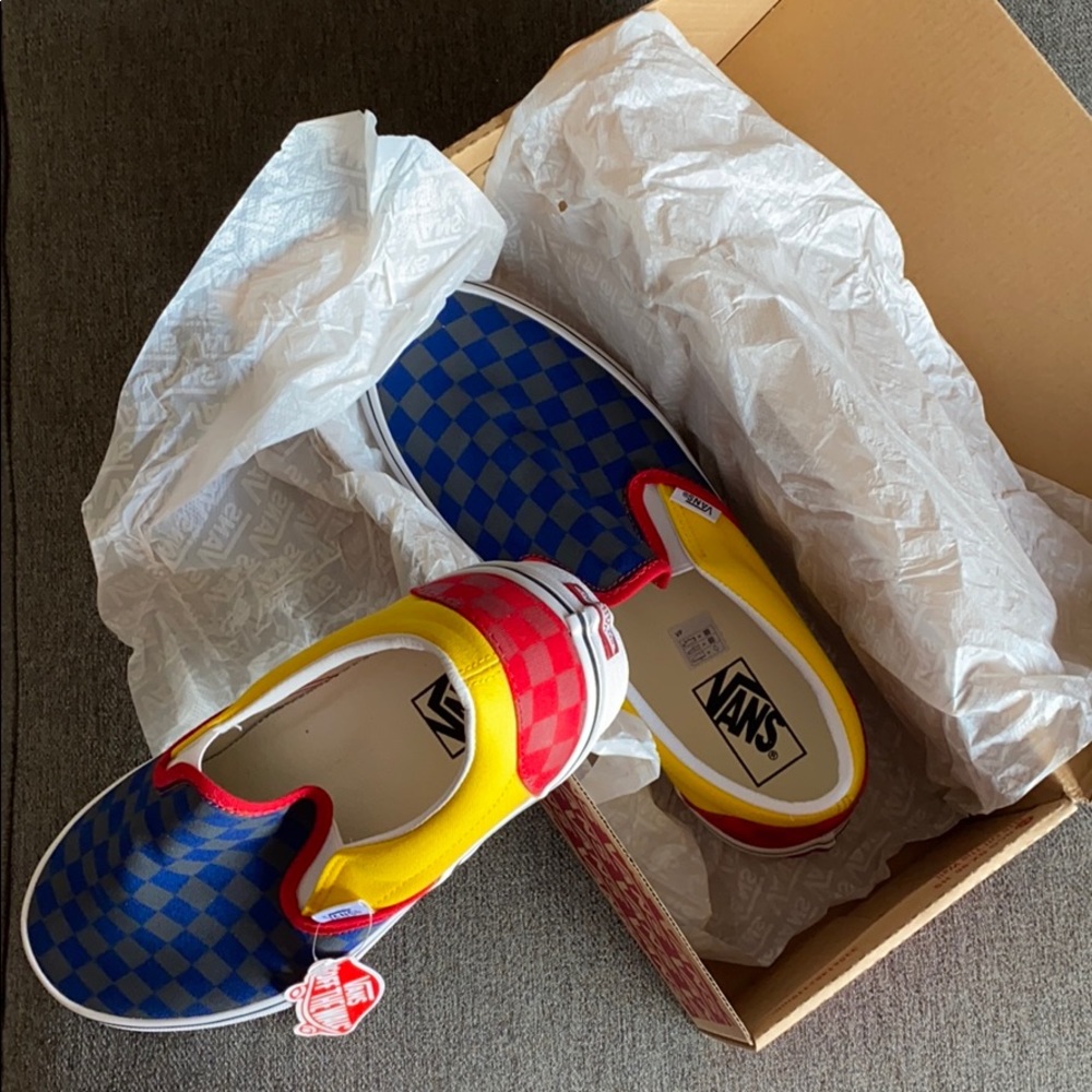 New Classic OTW Rally Vans Mens 9.5 or Womens 11 BNWT